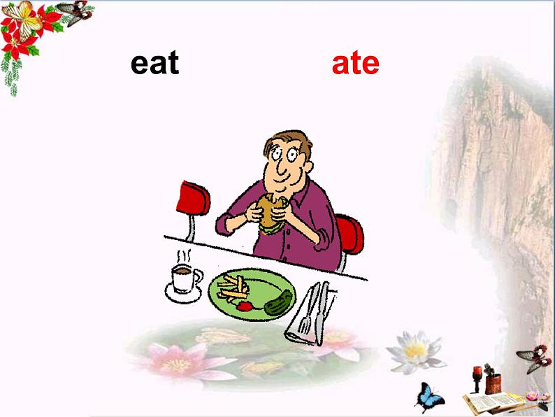 五年级英语下册课件-Module 3 Unit 2 Sam ate four hamburgers.92-外研版(三起)第4页
