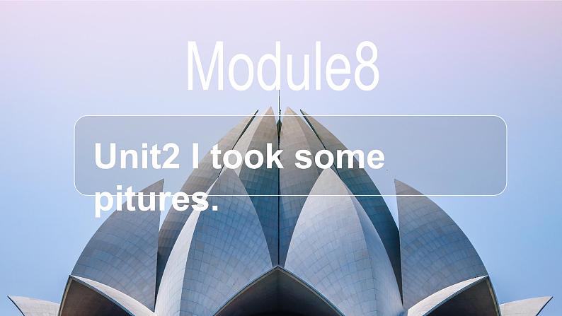 Module8 Unit2 I took some pictures第1页