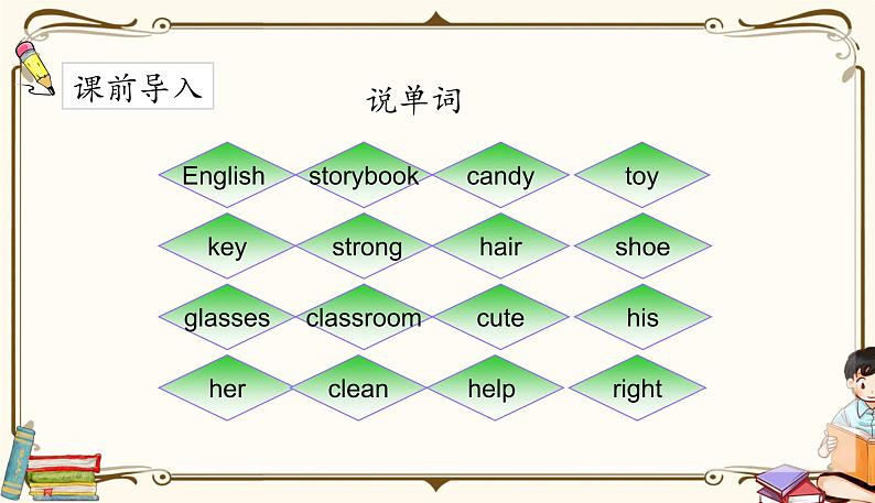 人教版四上Recycle1 2课时第4页