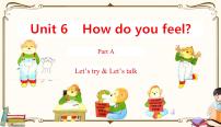 英语六年级上册Unit 6 How do you feel? Part A课文内容课件ppt