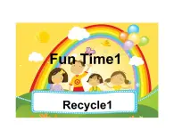 人教精通版小学英语四下 Fun time1 Recycle1 课件