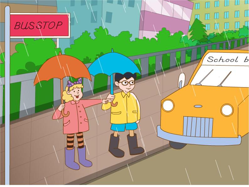 小学英语 冀教课标版 六年级上册 Lesson 7 On the School Bus课件05