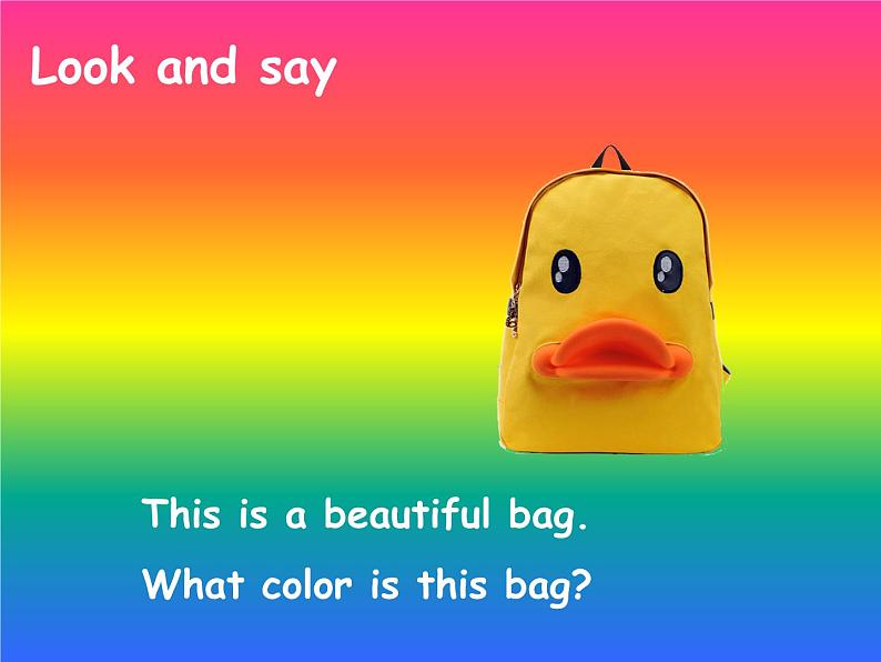 一年级下册英语课件-Unit3 What colour is you bag Lesson9 |北京课改版第3页