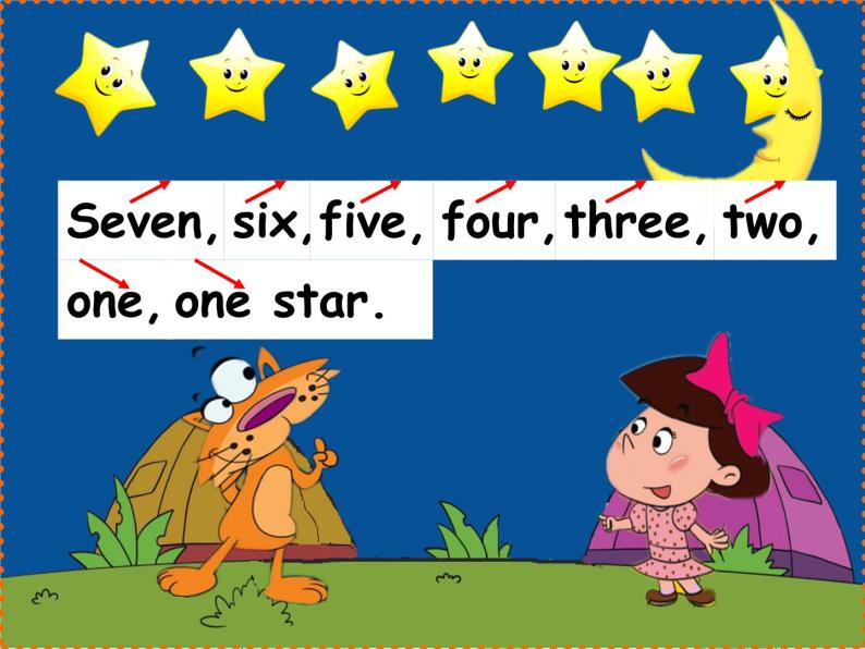 一年级下册英语课件－Unit4 How many stars can you see Lesson14 ｜北京课改版06