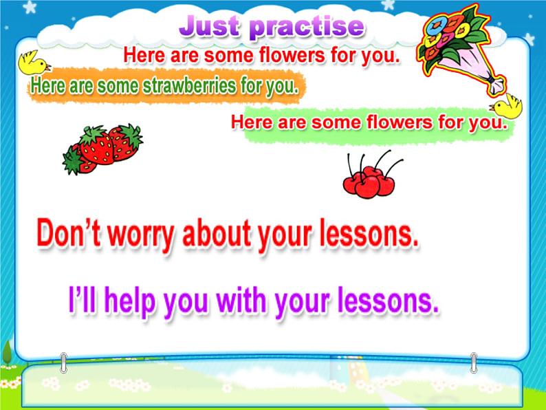人教精通版小学英语五下 Unit4 What 's wrong with you?(Lesson24) 课件第6页