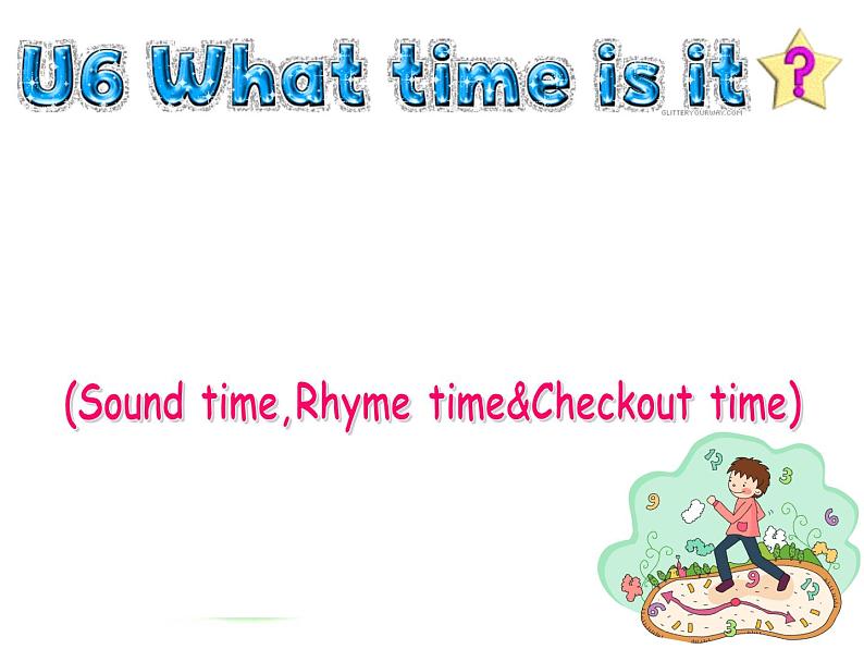 译林版小学英语三下 Unit6 What time is it?(第3课时) 课件01