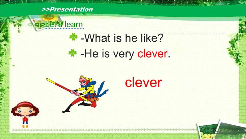 陕旅版小学英语六下 Unit5 What Is He Like? partA 课件第3页
