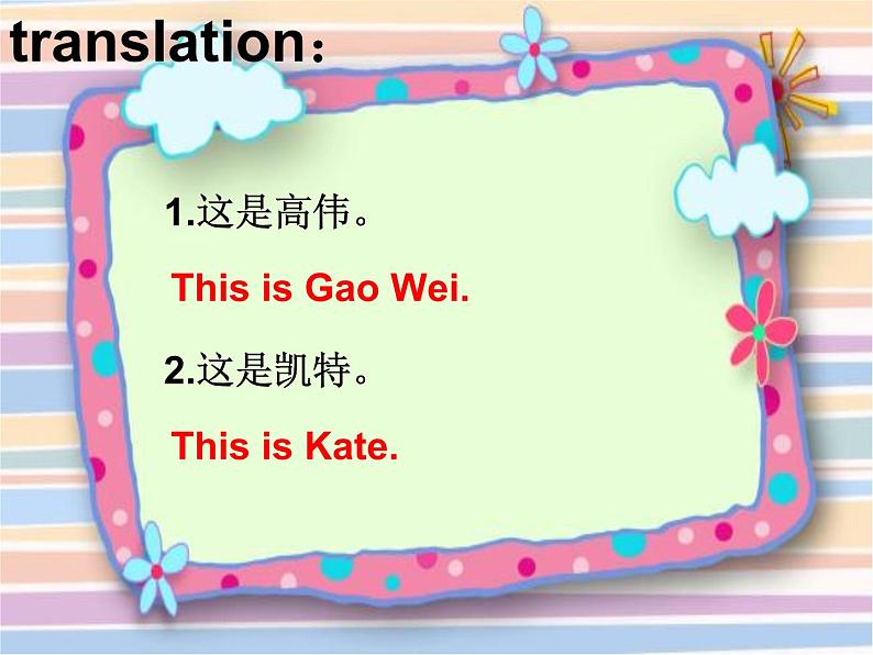 人教精通版英语三下 Unit3 This is my father.(Lesson13) 课件第5页