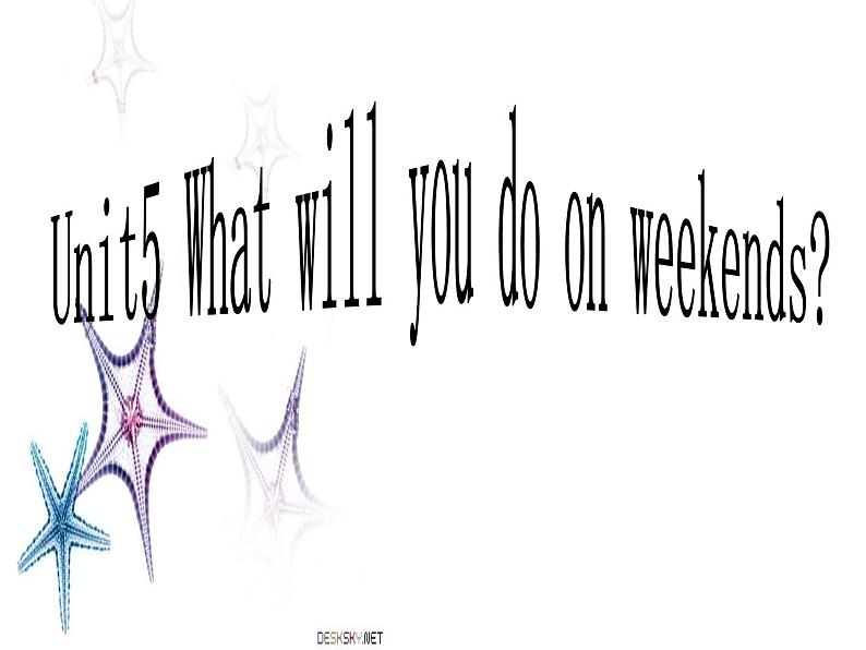 人教精通版小学英语四下 Unit5 What will you do this weekend?(Lesson27) 课件02