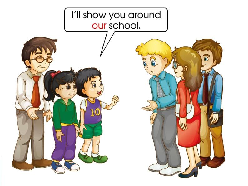 人教精通版小学英语五下 Unit1 Welcome to our school(Lesson1) 课件第4页