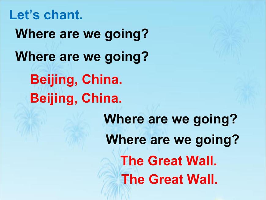 人教精通版小學英語六下 Unit3 We are going to travel.(Lesson15) 課件第2頁