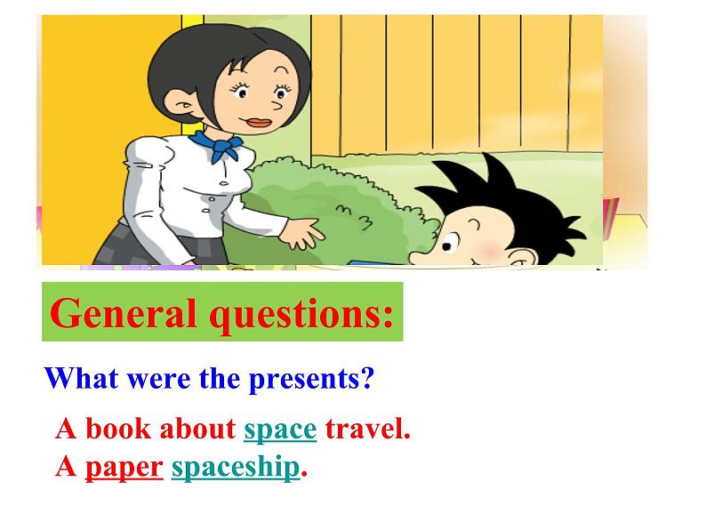 外研版(三起)小学英语六下 Module6 Unit1 It was Daming's birthday yesterday. 课件06