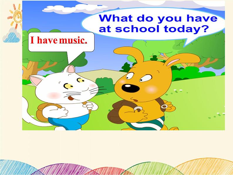 外研版(三起)小学英语三下 M6U2 What does Lingling have at school? 课件第7页