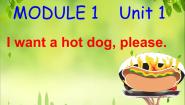 小学英语外研版 (一年级起点)六年级下册Module 1Unit 1 I want a hot dog，please.课堂教学课件ppt