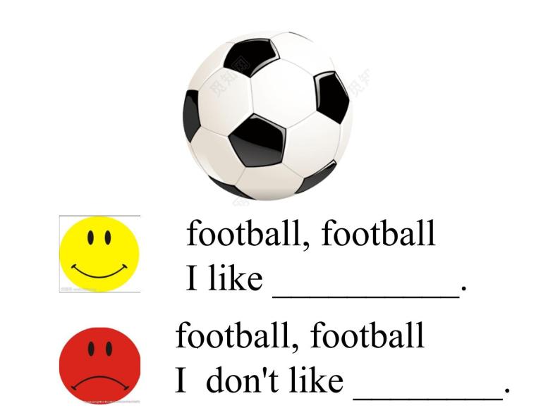 三年级英语下册课件-Module 3 Unit 1 I like football.（4）-外研版（三起）08