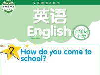 小学英语新版-牛津译林版五年级下册Unit 2 How do you come to school?授课ppt课件