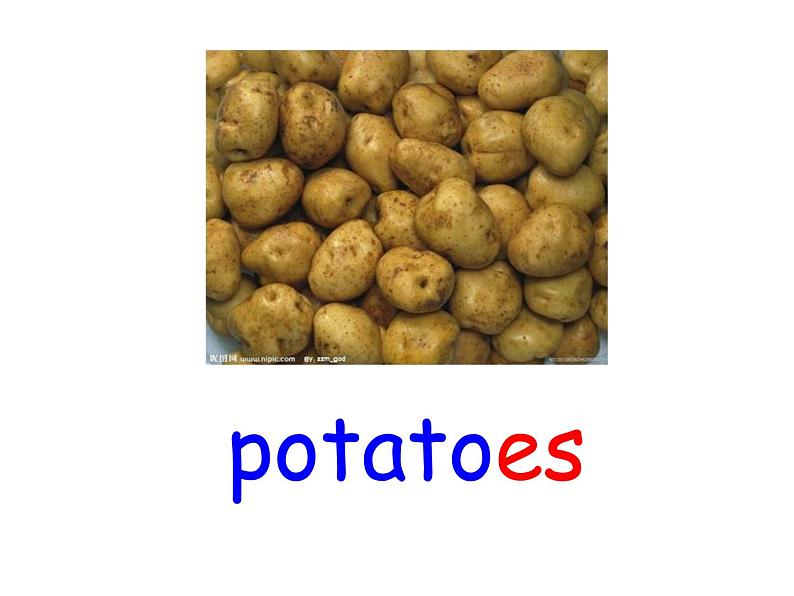 北师大版三下英语 Unit8 Vegetables lesson1 课件第6页
