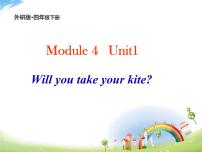 外研版 (三年级起点)四年级下册Unit 1 Will you take your kite?图片ppt课件