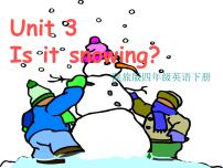 2021学年Unit 3 Is It Snowing?图片ppt课件