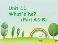 湘少版小学英语三下 Unit11 What's he？ 课件