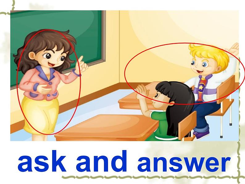 人教精通版小学英语五下 Unit3 We should obey the rules.(Lesson14) 课件第7页