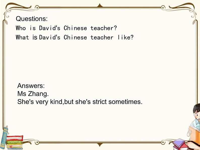 PEP 英语 五年级上 Recycle 1第6页