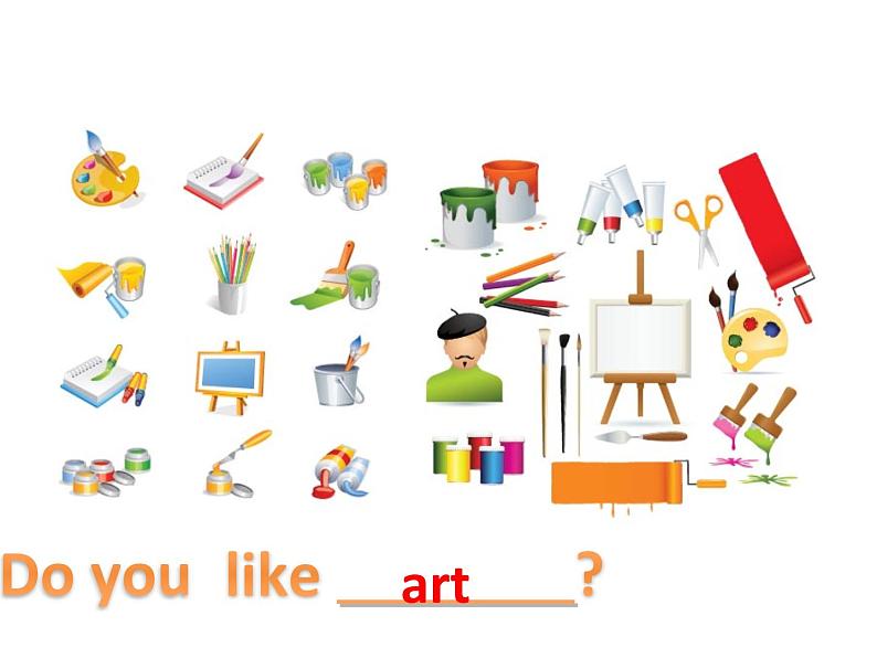 人教精通版小学英语四下 Unit3 What subject do you like best?(Lesson18) 课件第5页