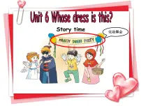 小学英语新版-牛津译林版四年级下册Unit 6 Whose dress is this?课文ppt课件