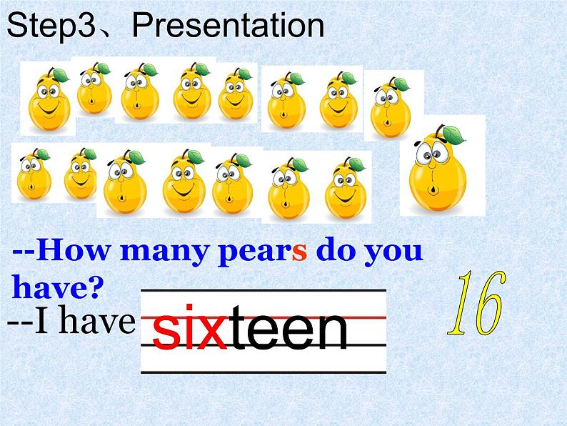 人教版(PEP)三下英语 Unit6 How many? partB 课件04
