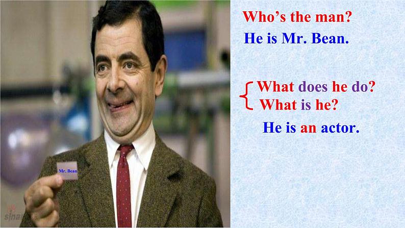 陕旅版小学英语六下 Unit3 Who's That Man? partC 课件07