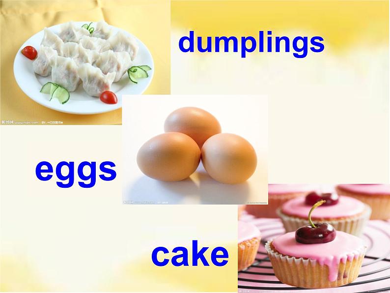 外研版(三起)小学英语五下 M3 U1 She had eggs and sausages. 课件04