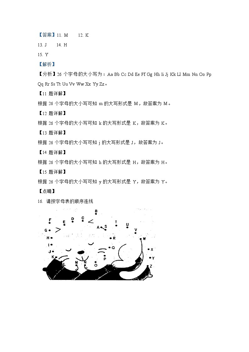 人教PEP版英语六年级下册Unit 1 How tall are you 专项训练:语音03