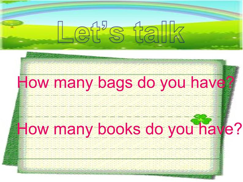 人教精通版小学英语四下 Unit3 What subject do you like best?(Lesson13) 课件第3页