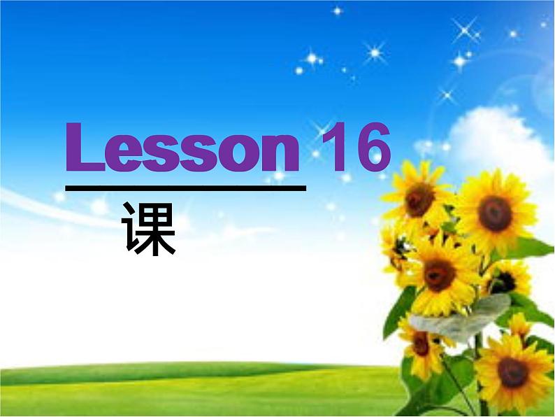 人教精通版小学英语四下 Unit3 What subject do you like best?(Lesson16) 课件02