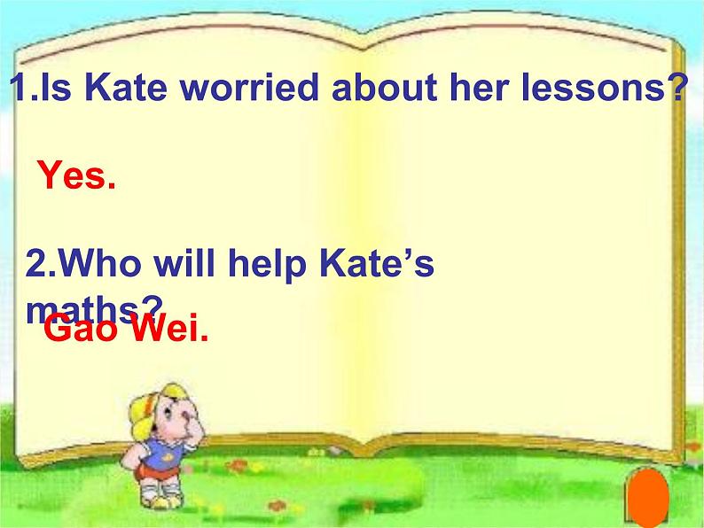 人教精通版小学英语五下 Unit4 What 's wrong with you?(Lesson23) 课件第6页