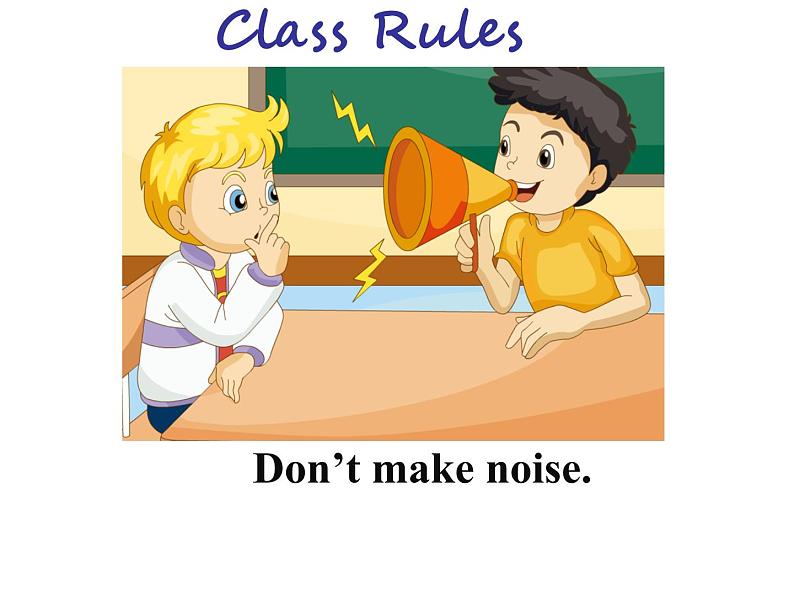 人教精通版小学英语五下 Unit3 We should obey the rules.(Lesson16) 课件第5页