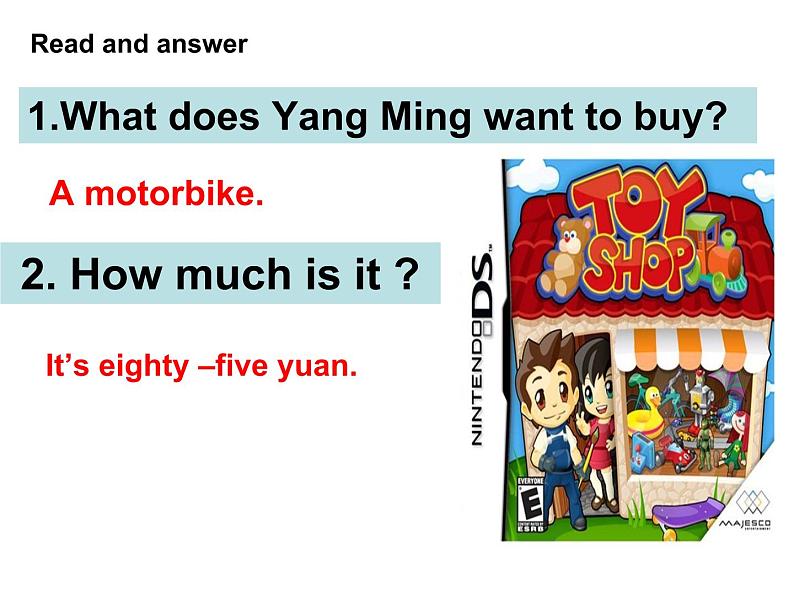 人教精通版小学英语五下 Unit2 Can I help you?(Lesson9) 课件06