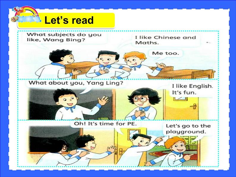 译林版小学英语四下 Unit1 Our school subjects(第2课时) 课件04