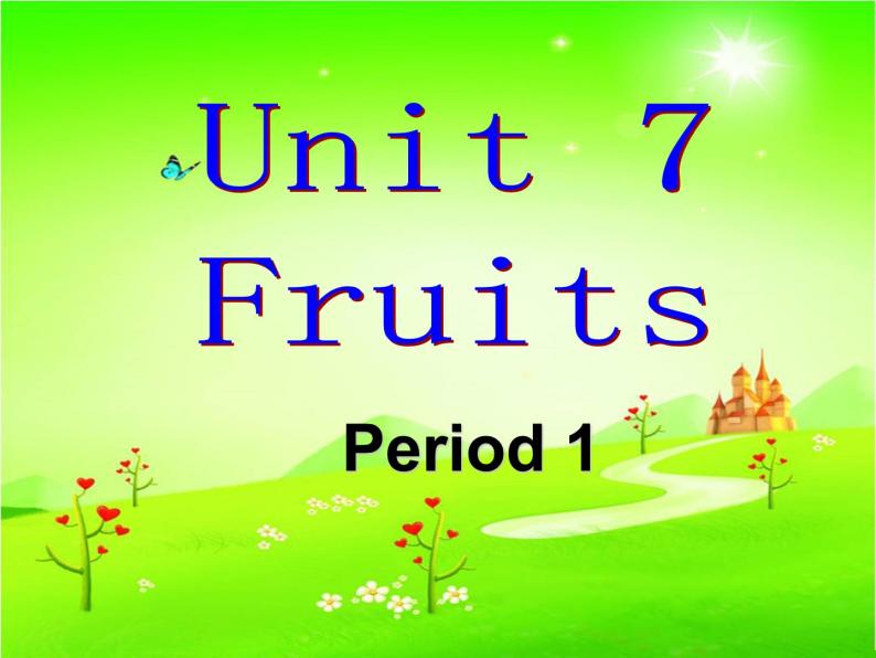 北师大版三下英语 Unit7 Fruits lesson1 课件01