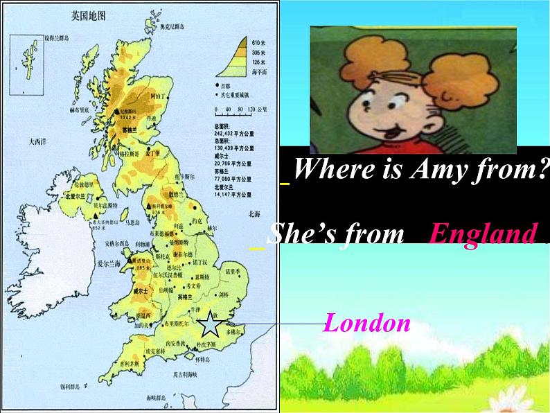 外研版(三起)小学英语四下 M2 U1 London is a big city. 课件第7页