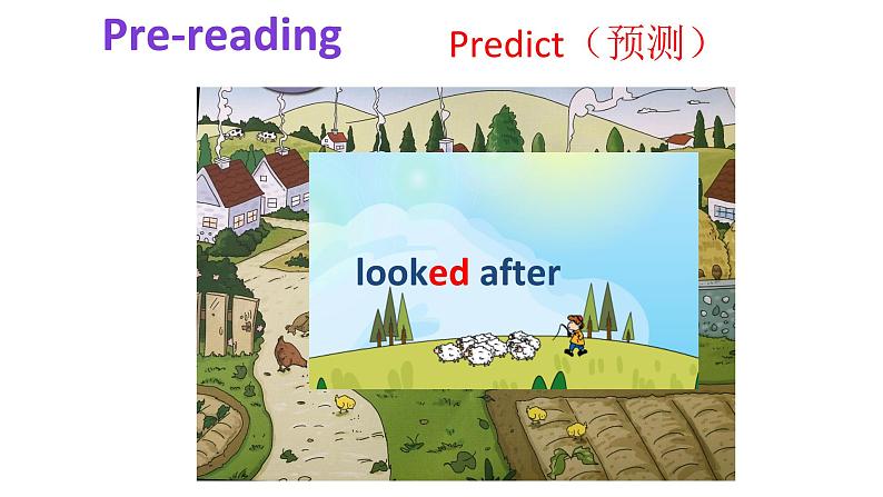 外研版(一起)小学英语四下 M3U1 He shouted,“Wolf,wolf!” 课件07