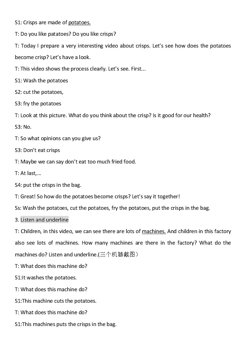 外研版(一起)小学英语四下 M1U1 Don 't touch the machines,please 教案第2页