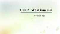 英语四年级下册Unit 2 What time is it? Part B教学课件ppt