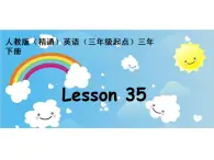 人教精通版小学英语三下 Unit6 Is this your skirt？(Lesson35) 课件