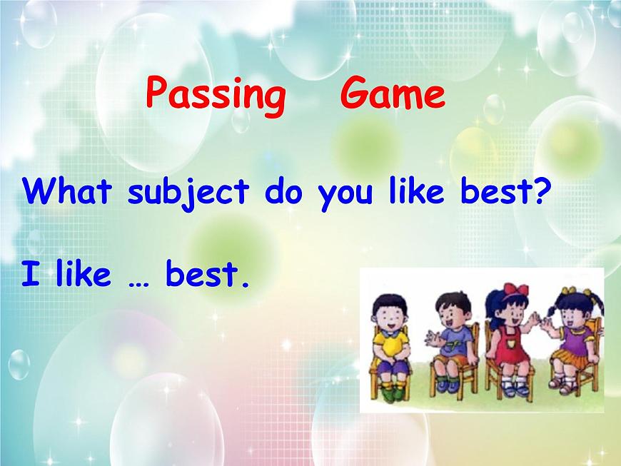 人教精通版小學英語四下 Unit3 What subject do you like best？(Lesson15) 課件第7頁