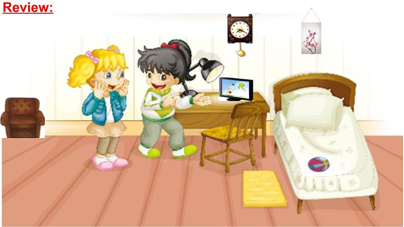 人教精通版小学英语四下 Unit1 Welcome to my new home(Lesson4) 课件第3页