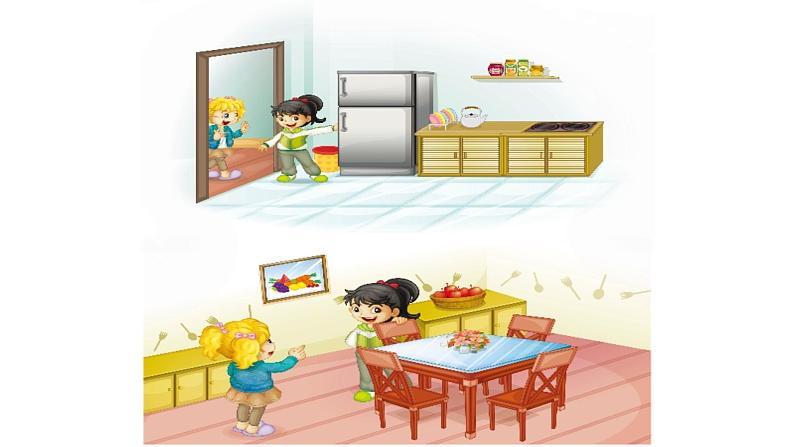 人教精通版小学英语四下 Unit1 Welcome to my new home(Lesson4) 课件第5页