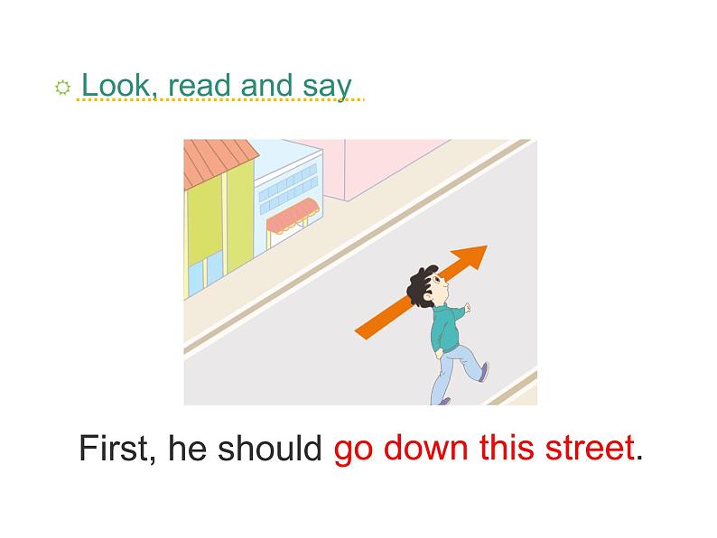 人教精通版小学英语六下 Unit2 There is a park near my home.(Lesson10) 课件第4页