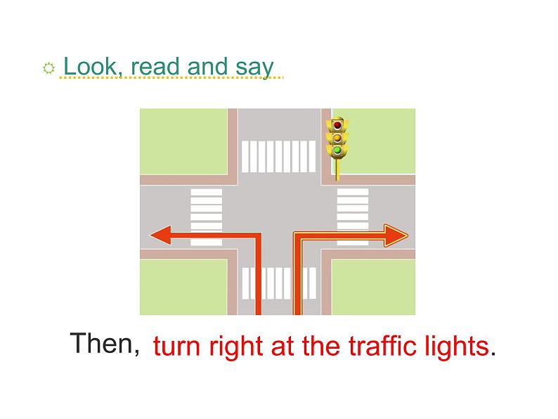 人教精通版小学英语六下 Unit2 There is a park near my home.(Lesson10) 课件第5页