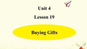 冀教版 (三年级起点)六年级下册Lesson 19 Buying Gifts教学课件ppt